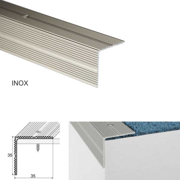 Non Slip Stairs Nosing For Wooden Stair Treads Screw Fix