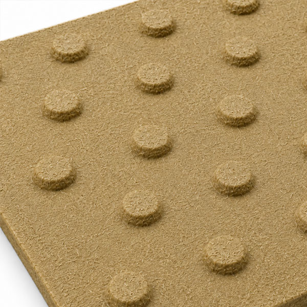 Off Set Blister Tactile Paving with Standard Grit Finish Safety Panels