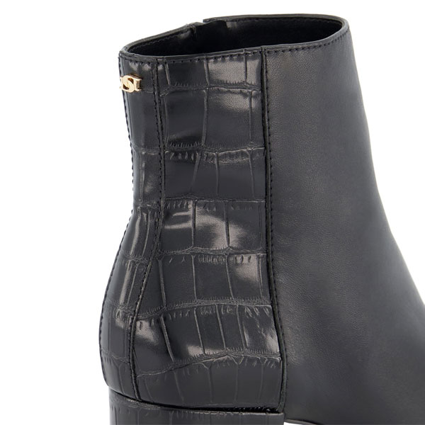 Oleah Classic Block Heel Ankle Boots