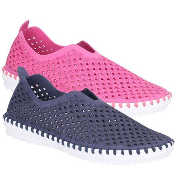 Onyx Slip On Summer Shoe
