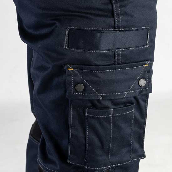 Operator Flex Side Cargo Pocket Trouser Navy