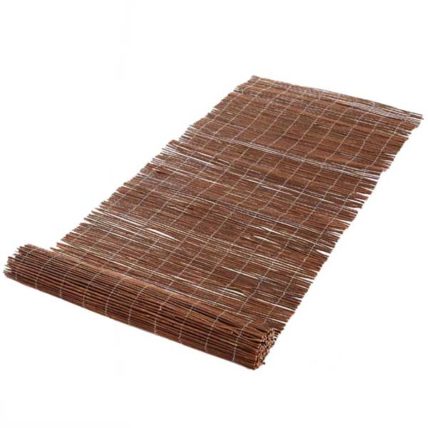 Natural Heavy Duty Willow Fence Roll with Outdoor Garden Screen