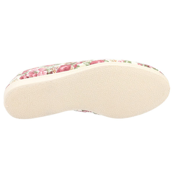 Patricia Floral Cotton Summer Slip-On Shoe