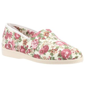 Patricia Floral Cotton Summer Slip-On Shoe