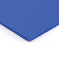 PE500 Plastic Sheet Blue - 20mm Thick