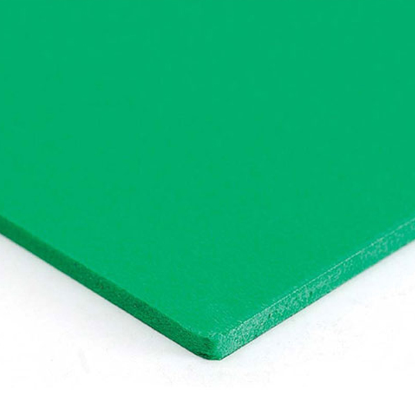 PE500 Plastic Sheet Green - 15mm Thick