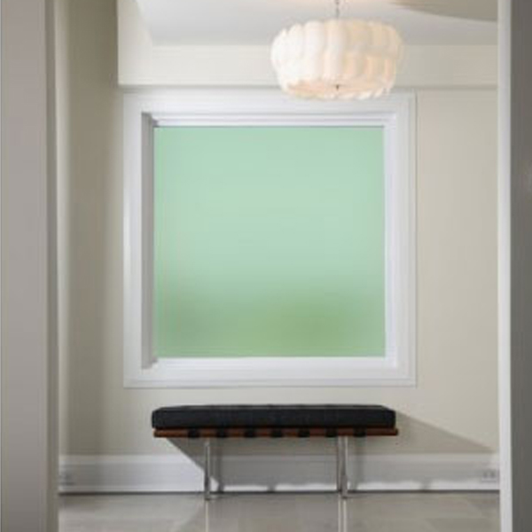Plain Green Frosted Window Film – Add Privacy with a Pop of Colour