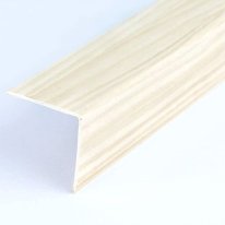 Plastic PVC Corner Trim Wall Corner Guard Edge Protector Wood Effect