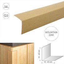 Plastic Pvc Corner Trim Wood Effect