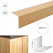 Plastic Pvc Corner Trim Wood Effect