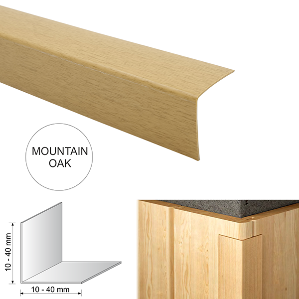 Plastic Pvc Corner Trim Wood Effect