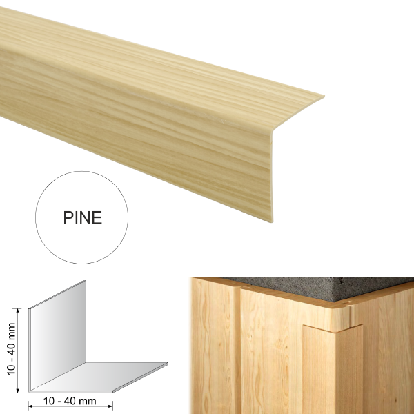 Plastic Pvc Corner Trim Wood Effect