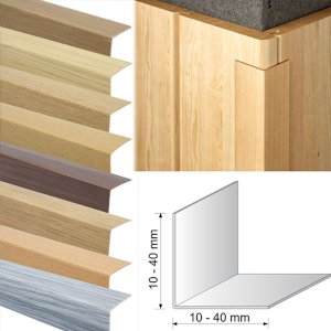 Plastic Pvc Corner Trim Wood Effect