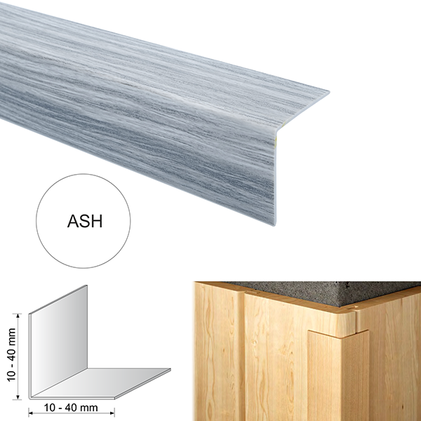 Plastic Pvc Corner Trim Wood Effect