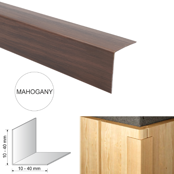 Plastic Pvc Corner Trim Wood Effect