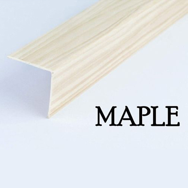 Plastic PVC Trim Wall Corner Guard Edge Protector Wood Effect