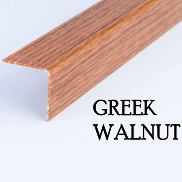Plastic PVC Trim Wall Corner Guard Edge Protector Wood Effect