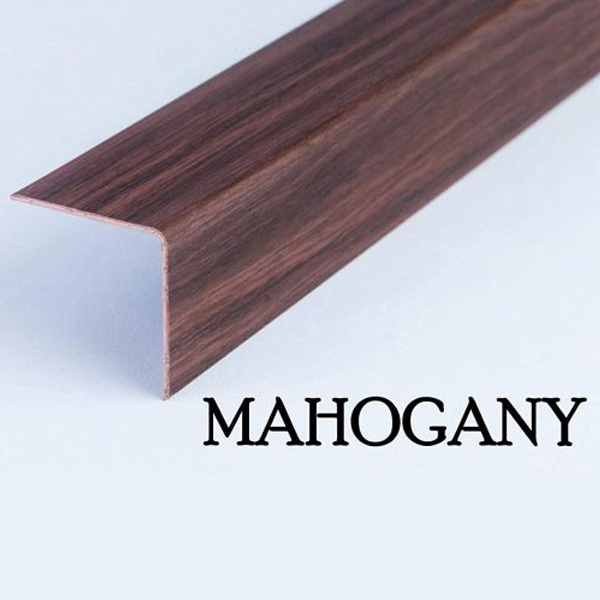 Plastic PVC Trim Wall Corner Guard Edge Protector Wood Effect