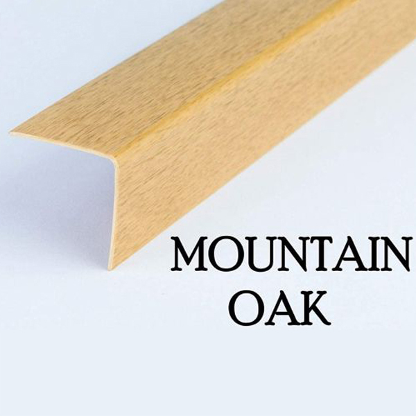 Plastic PVC Trim Wall Corner Guard Edge Protector Wood Effect