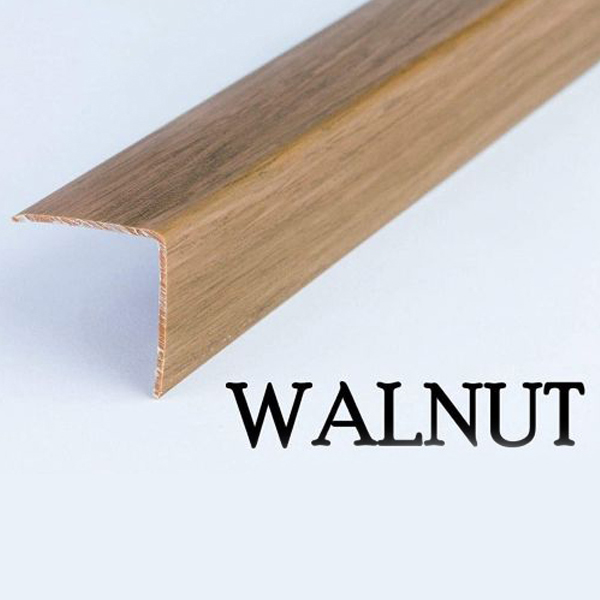 Plastic PVC Trim Wall Corner Guard Edge Protector Wood Effect