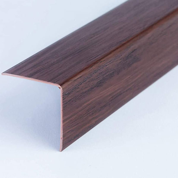 Plastic PVC Trim Wall Corner Guard Edge Protector Wood Effect