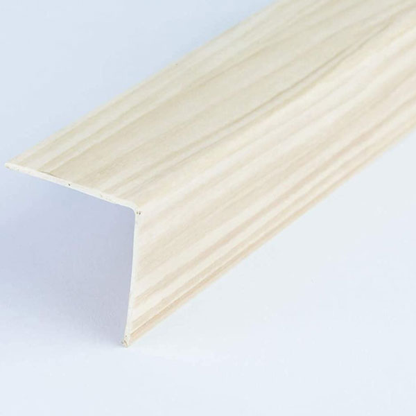 Plastic PVC Trim Wall Corner Guard Edge Protector Wood Effect