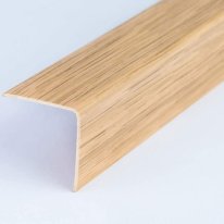 Plastic PVC Trim Wall Corner Guard Edge Protector Wood Effect