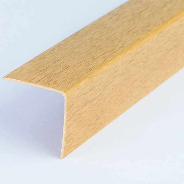 Plastic PVC Trim Wall Corner Guard Edge Protector Wood Effect