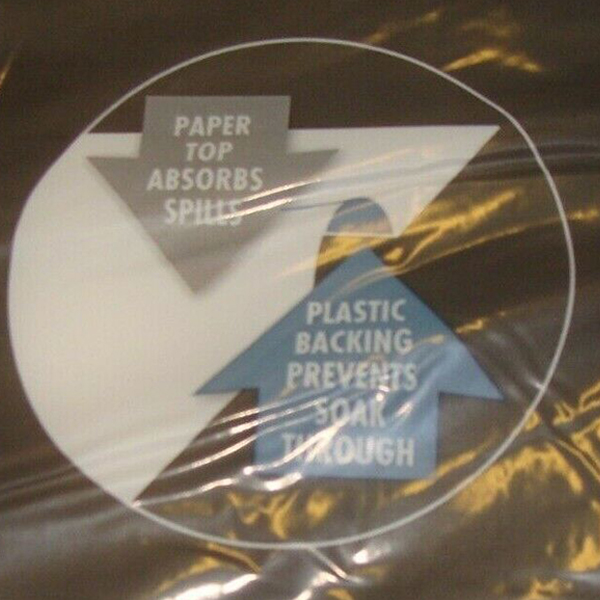Poly Backed Economy Laminated Waterproof Dust Sheets