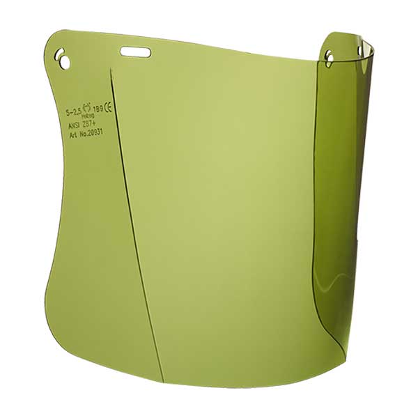 Polycarbonate Hellberg Protection Visor - 2mm Thick