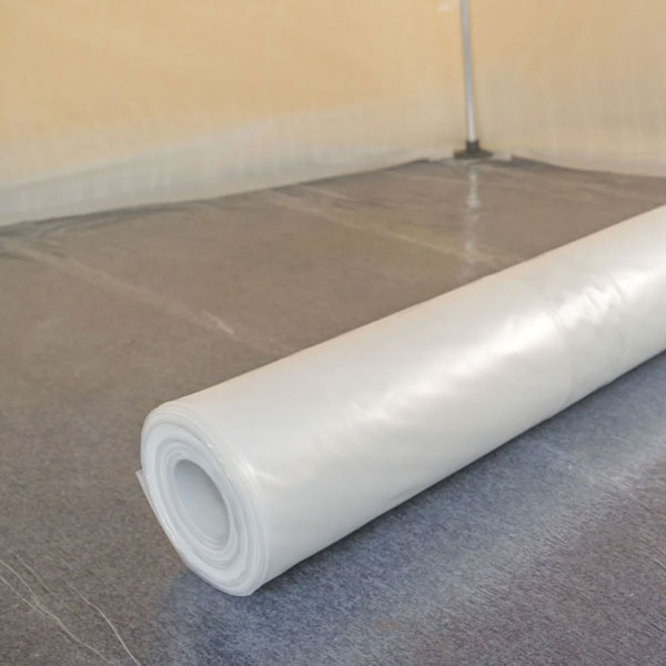 Polythene Dust Sheet Roll Clear Dust Cover