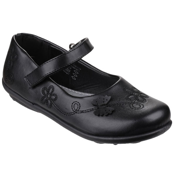 Primrose Touch Strap Classic School Shoe