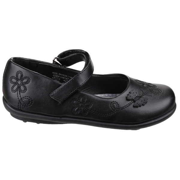 Primrose Touch Strap Classic School Shoe