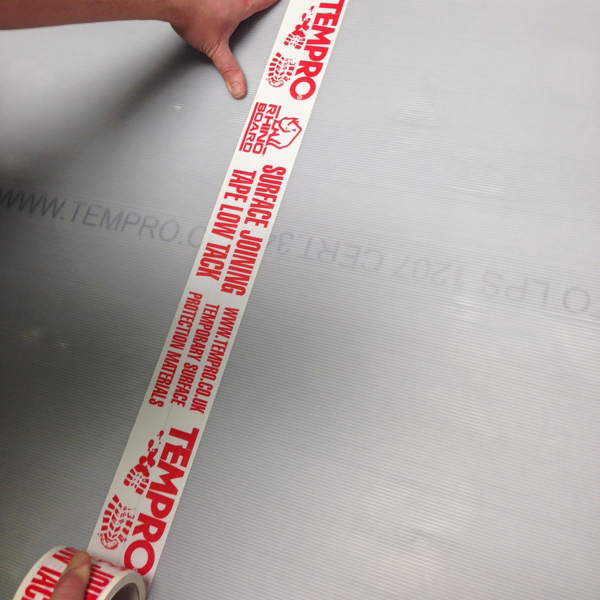 Professional Extra Wide Low Tack Fixing and Joining Tape