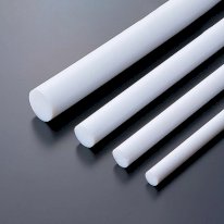 PTFE Plastic Rod Natural 10mm Dia