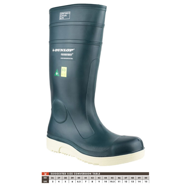 Purofort Full Safety Wellington with Comfort Grip