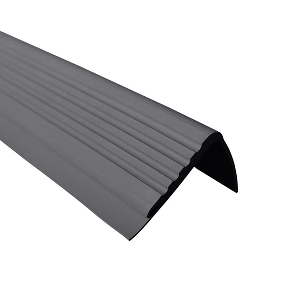 PVC Bullnose Stair Nosing Non Slip Rubber Angle Step Edge Trim