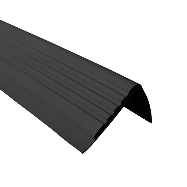 PVC Bullnose Stair Nosing Non Slip Rubber Angle Step Edge Trim