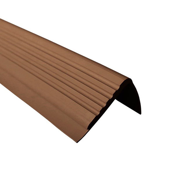 PVC Bullnose Stair Nosing Non Slip Rubber Angle Step Edge Trim