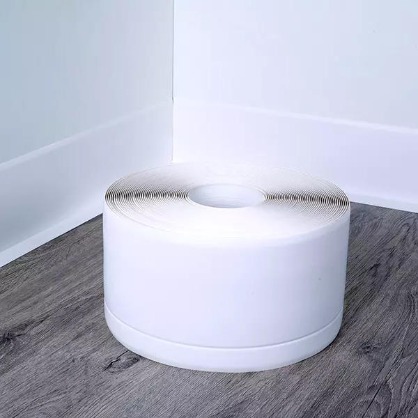 PVC Flexible Skirting Board Self Adhesive For All type of Walls & Surface 5m Long