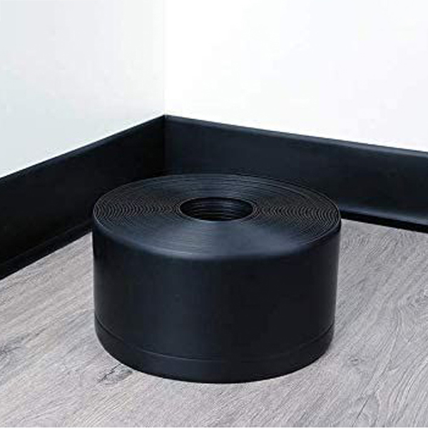 PVC Flexible Skirting Board Self Adhesive For All type of Walls & Surface 5m Long