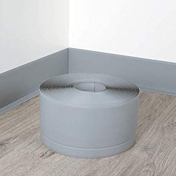 PVC Flexible Skirting Board Self Adhesive For All type of Walls & Surface 5m Long