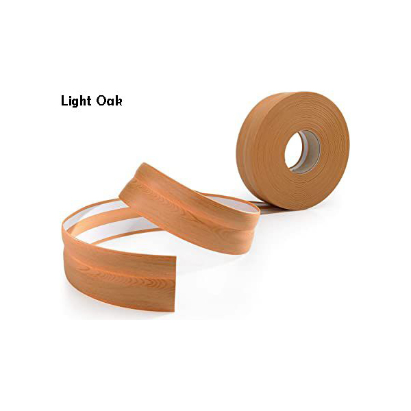 PVC Flexible Skirting Board Strip 15m Long Self Adhesive