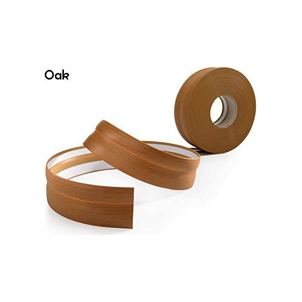 PVC Flexible Skirting Board Strip 5m Long Self Adhesive