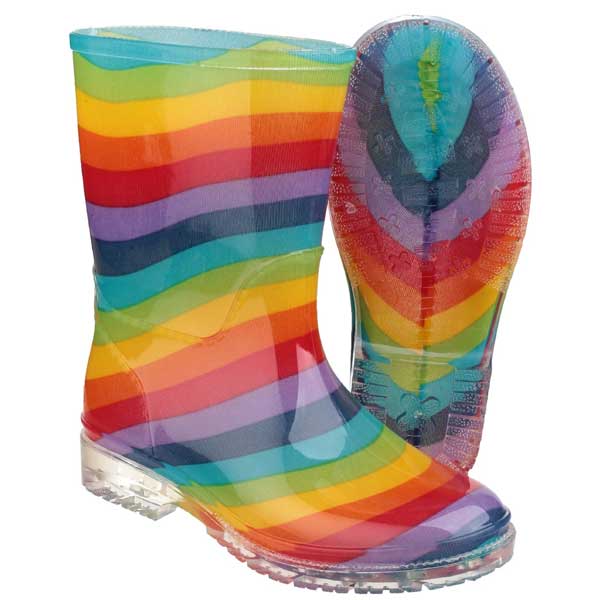 PVC Jnr Waterproof Wellies
