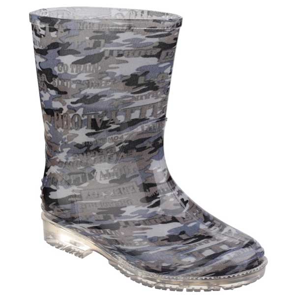 PVC Jnr Waterproof Wellies