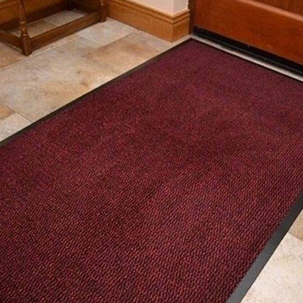 Red Heavy Duty Industrial Barrier Mats Indoor And Outdoor