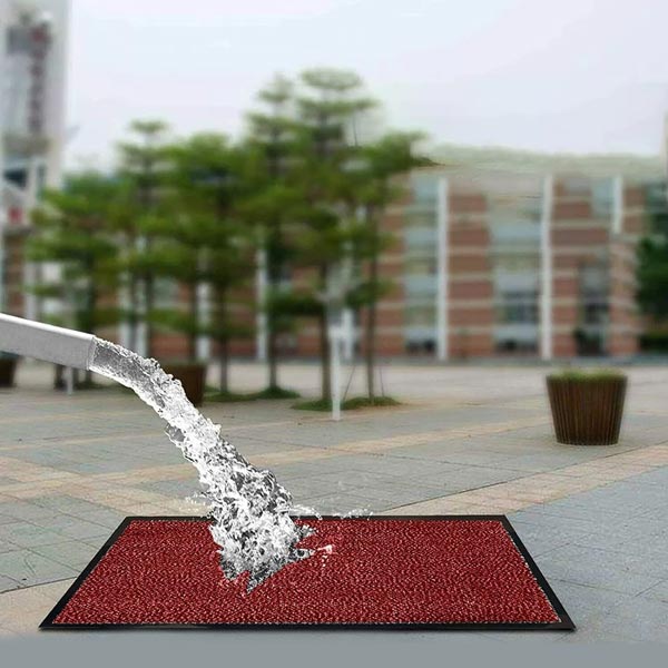 Red Heavy Duty Industrial Barrier Mats Indoor And Outdoor