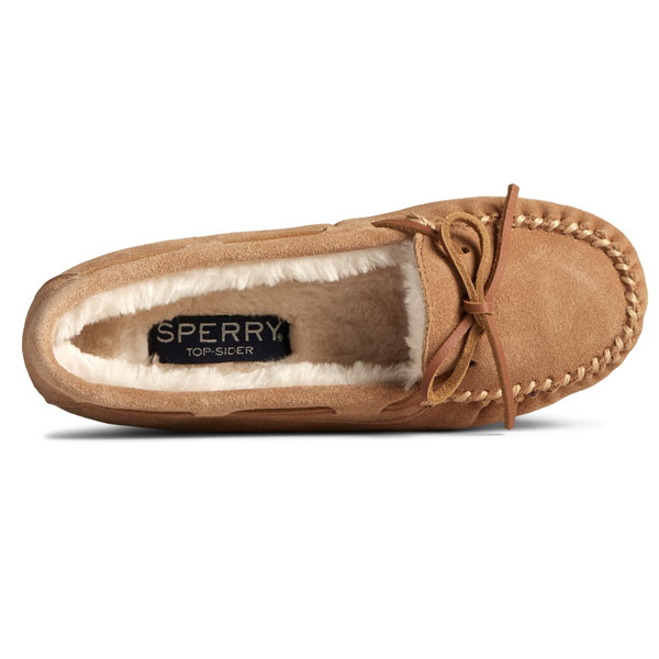 Reina Faux Fur Lined Suede Slipper
