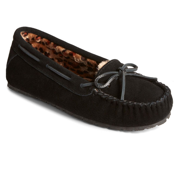 Reina Faux Fur Lined Suede Slipper